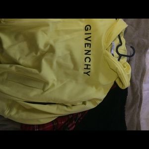 Givenchy Sweatshirt Large Yellow Black Large